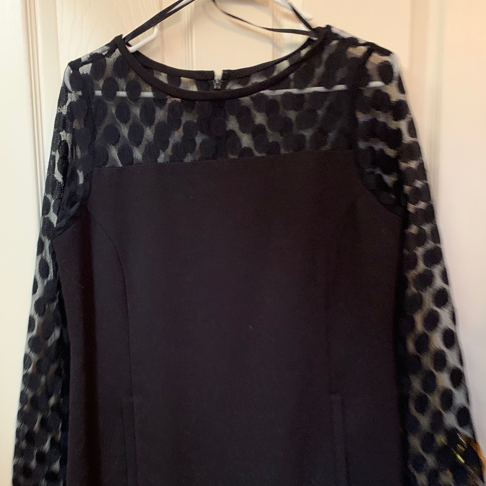 Black evening dress